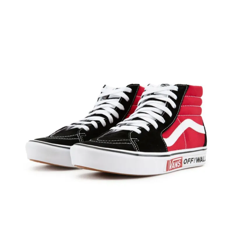 Vans Comfycush SK8 HI Black/Red-2