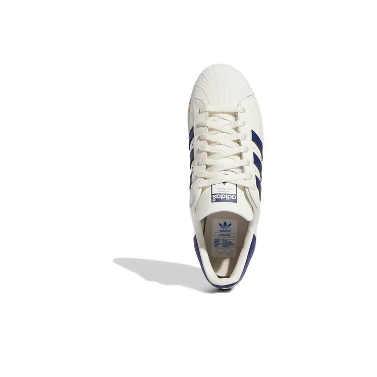 Adidas Superstar 82 White Dark Blue-4