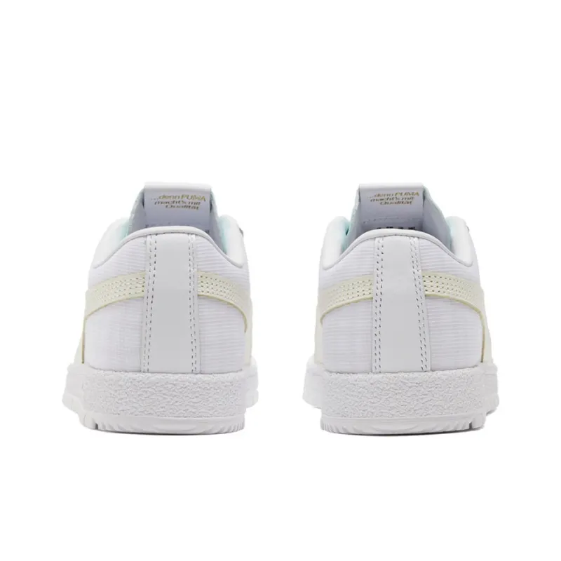 PUMA Ralph Sampson 70 Lo Layer Leisure Sneakers White/Yellow-4