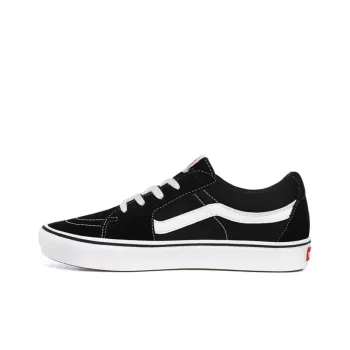 Sk8 ComfyCush Vans Low 'Classic Black White'