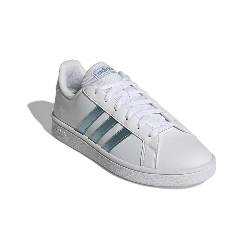 Adidas Grand Court Base 'White Vision Metallic' Women's-2