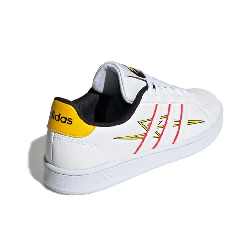 Adidas Neo Grand Court 'White Yellow'-2