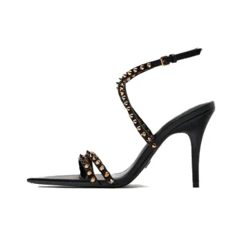 ZARA Strap Sandals Women's Black