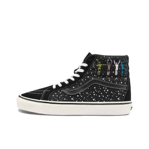 Vans SK8 Hi 38 Dx Skate Shoes Unisex Black