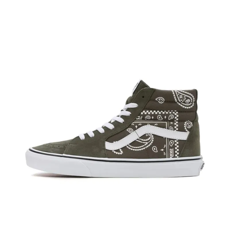 Vans SK8 HI 'Peace Paisley Grape Leaf'-0