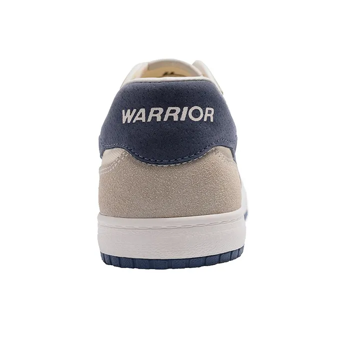 Warrior Ulzzang Trendy Versatile Low Top Skateboard Shoes Unisex Beige Gray Blue-2