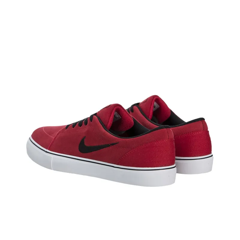 Nike SB Satire Wear resistant And Lightweight Low Top Skateboard Shoes Men's Red-2