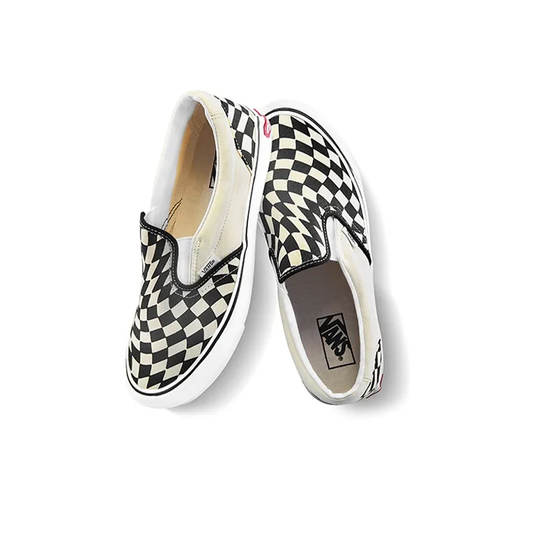 Slip On Classic Vans Twist 'Warp Checker'-2