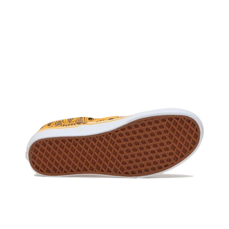 Vans Classic Slip On 'Bandana Saffron'-4