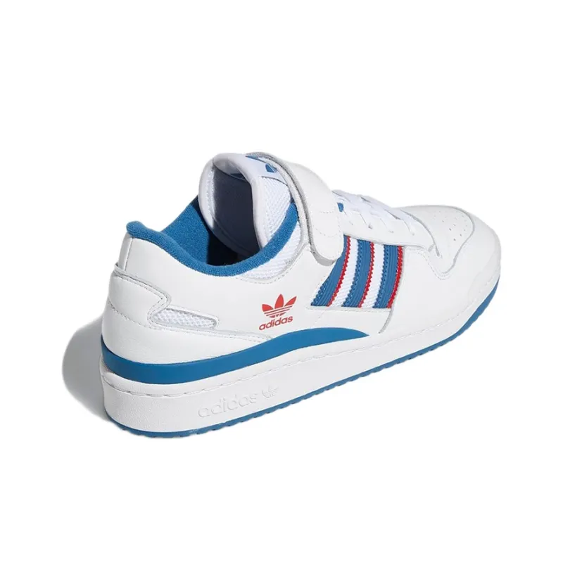 Forum Adidas Originals 84 Low Adv 'White Blue Scarlet'-3