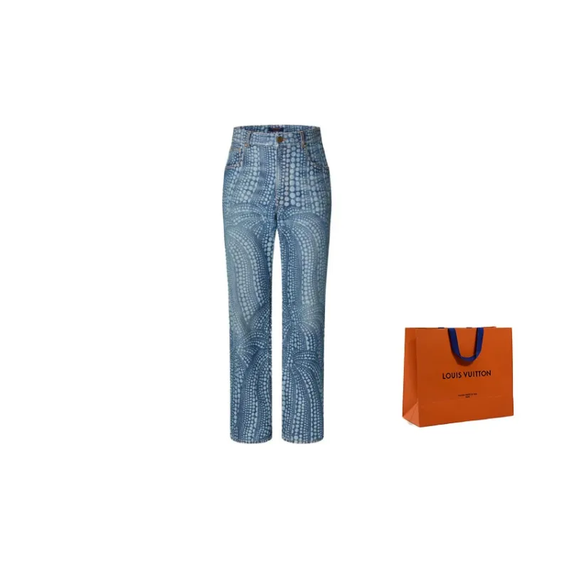 Yayoi Kusama X LOUIS VUITTON LOUIS VUITTON X Yayoi Kusama Jeans Men-6