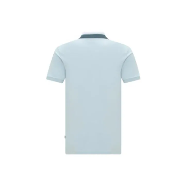 HUGO BOSS Polo Shirt Men's Light Blue-1