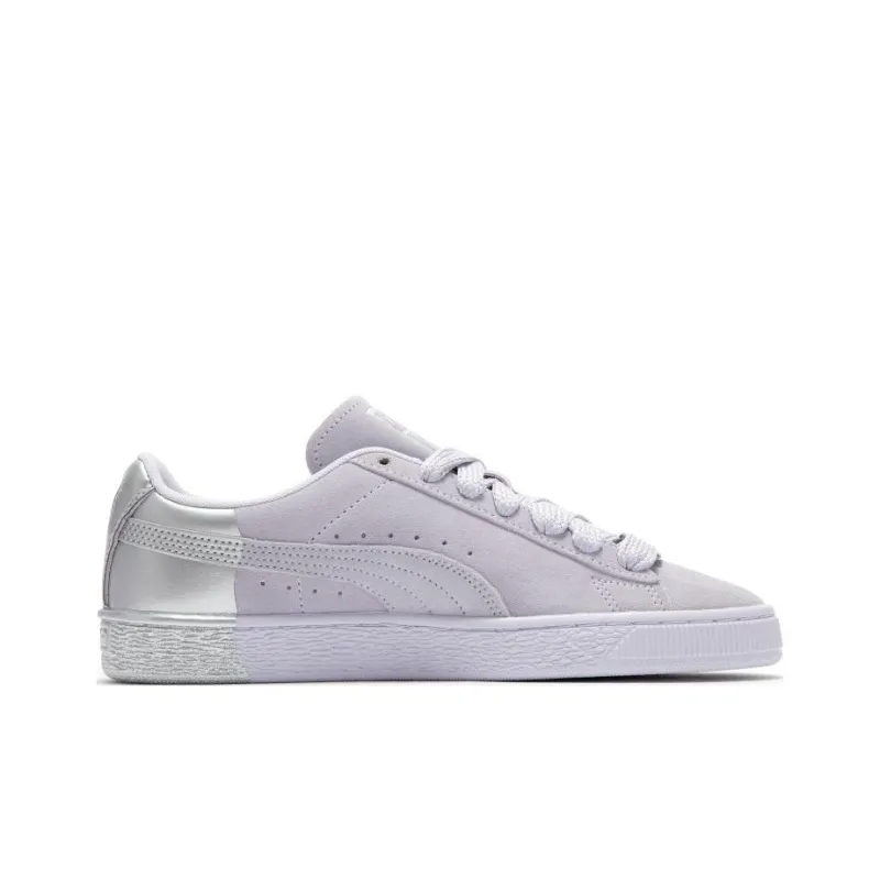 Puma Suede Light Purple Silver-1
