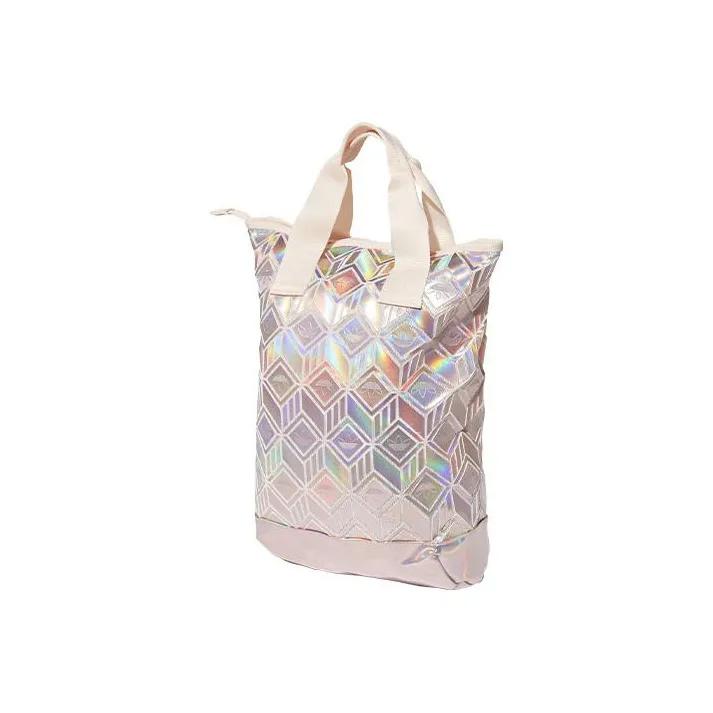 Adidas Originals Artificial Leather Backpack Regular Unisex Dazzling Color Copper Metallic-2
