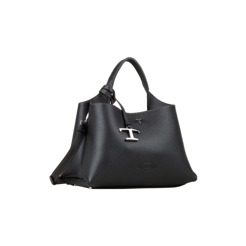 TOD'S Logo Embossed Mini Crossbody Bag-1