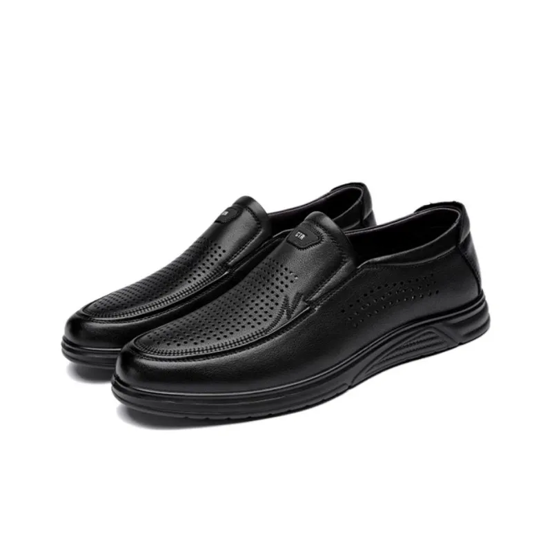 Spider King Dress Shoes Men's Black-1