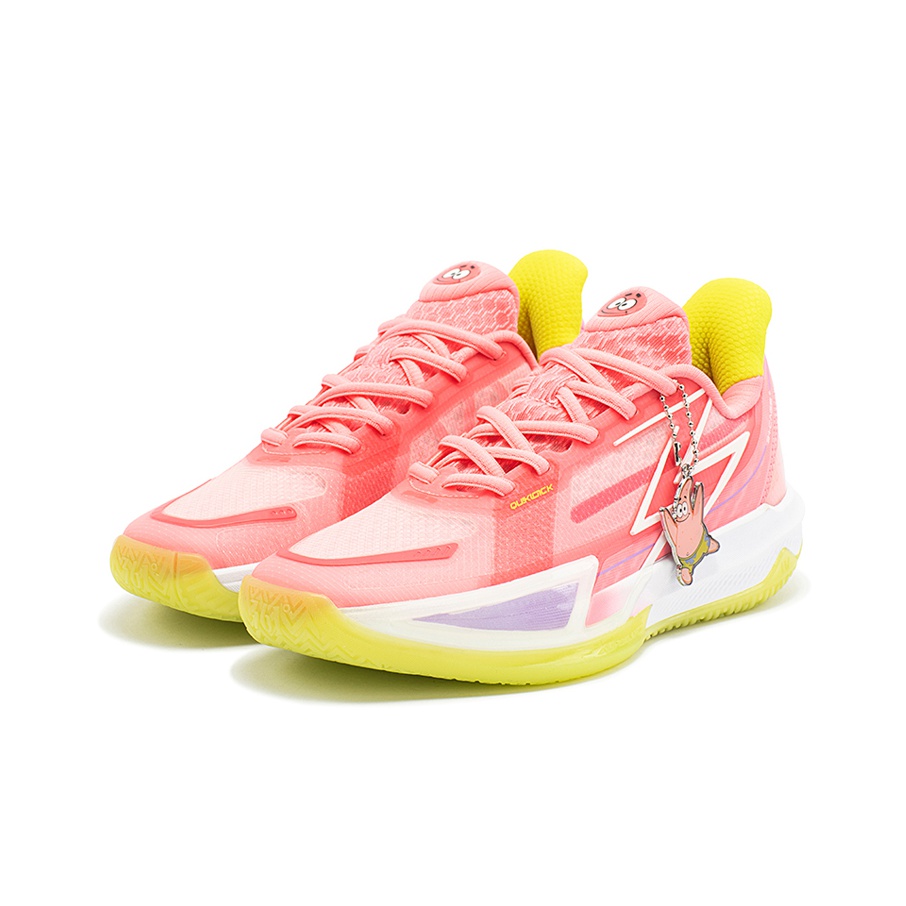 361° Big3 4.0 QUICK Basketball Shoes Women's Low Top Pink