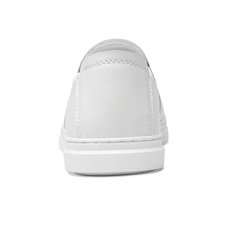 IMLINFEI Loafers Men Low Top Black/White-4