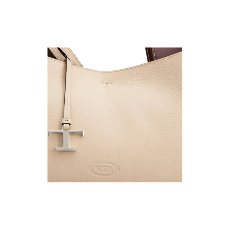 TOD'S Logo Plaque Top Handle Bag-3