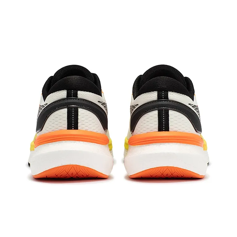361° Spire S Cushioning Anti Slip Wear Resistant Breathable Lightweight Rebound Low Top Running Shoes Men's White Green-3