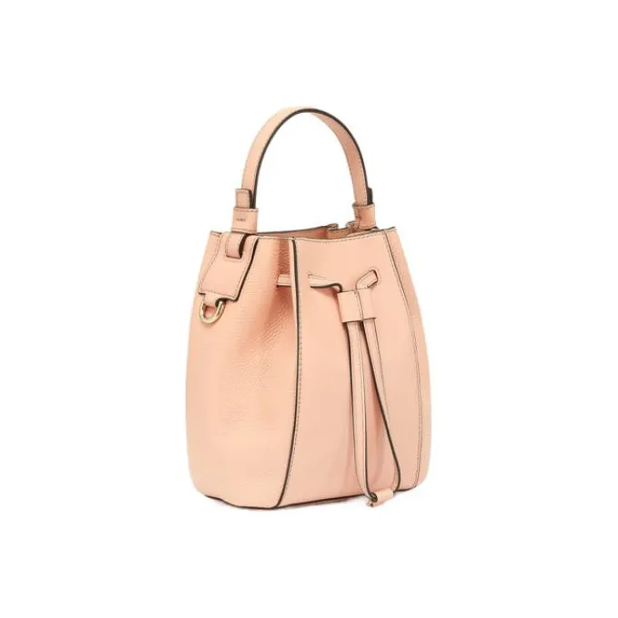 Furla Miastella Cow Leather Bucket Bags Shoulder Bag Crossbody Bag Mini Women's Pink-1