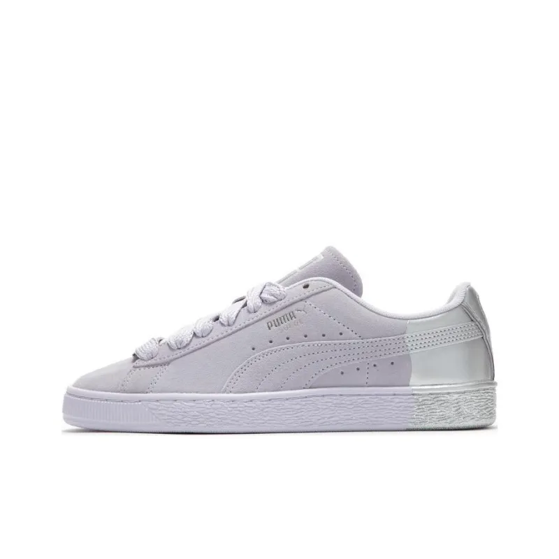 Puma Suede Light Purple Silver-0