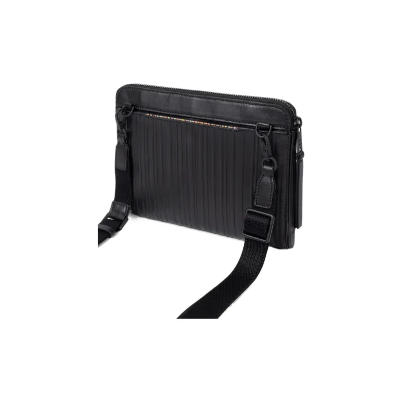 Paul Smith Leather Crossbody Bag Shoulder Bag Men's Black-2