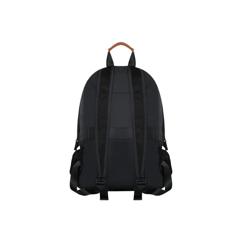 SUBURBIA Nylon Fabric Backpack Medium Size Men's Dark Gray-3