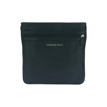 EMPORIO ARMANI Leather Messenger Bag, Shoulder Bag, Crossbody Bag Regular Men's Jasper