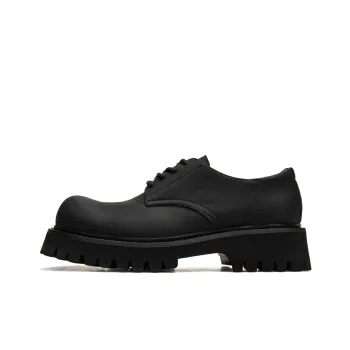 Youthloser Oversized Derby Shoes Dress Shoes Unisex Black