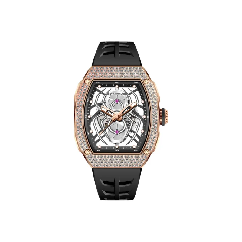 ROSDN Spider Man Series Automatic Mechanical Movement Watch Men's Watches Cut Out Dial G2709-5