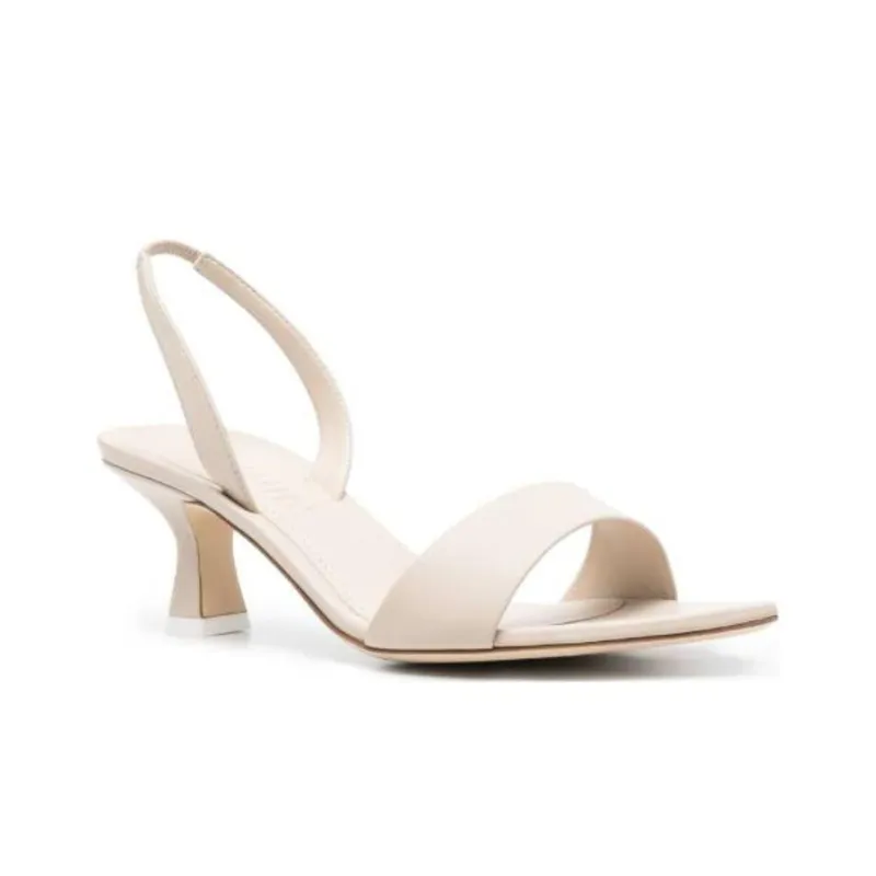 3Juin 70mm Leather Slingback Sandals-1