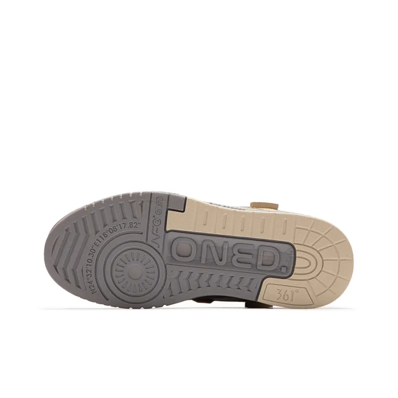 Peace Elite x 361° Peace Elite Series Low Top Skateboard Shoes Women's Wheat Brown-4