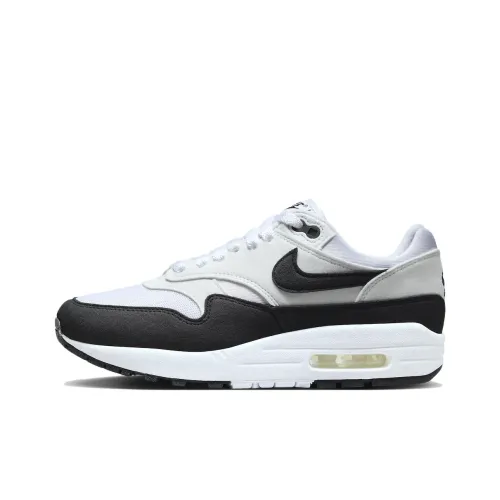 Nike Air Max 1 White Black Neutral Grey Women's