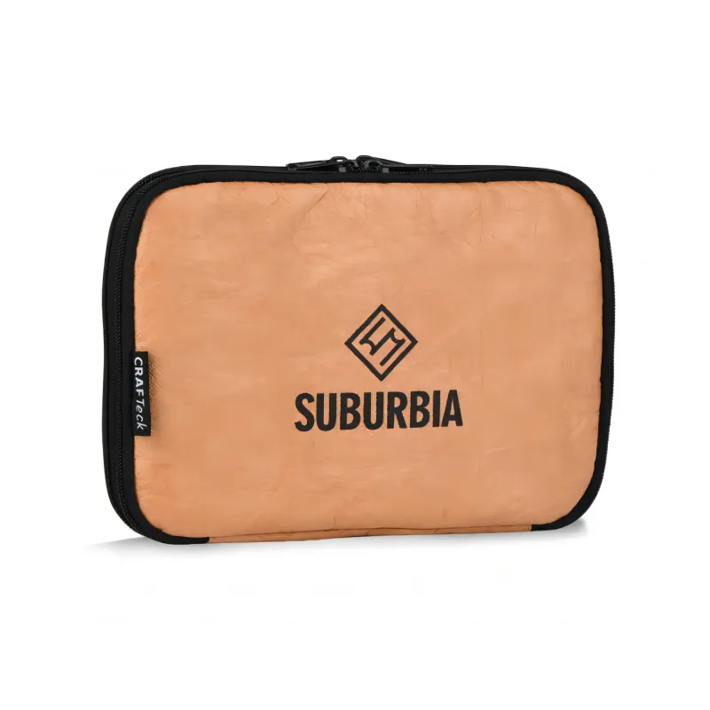 SUBURBIA DuPont Paper Makeup Bags Clutches Regular Men's Yellow-2