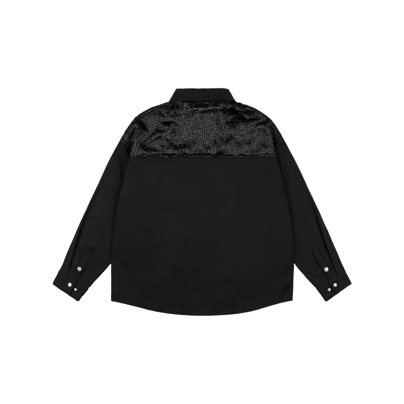 XINYINSU Shirts Unisex Black-1