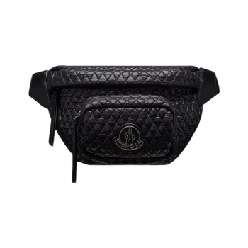 Moncler Polyamide Nylon Sling Bag, One Shoulder, Crossbody, Fanny Pack Regular Women's Black