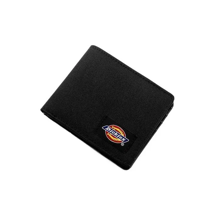 Dickies Canvas Canvas Bag Card Holder Wallet Small Size Unisex Black-3