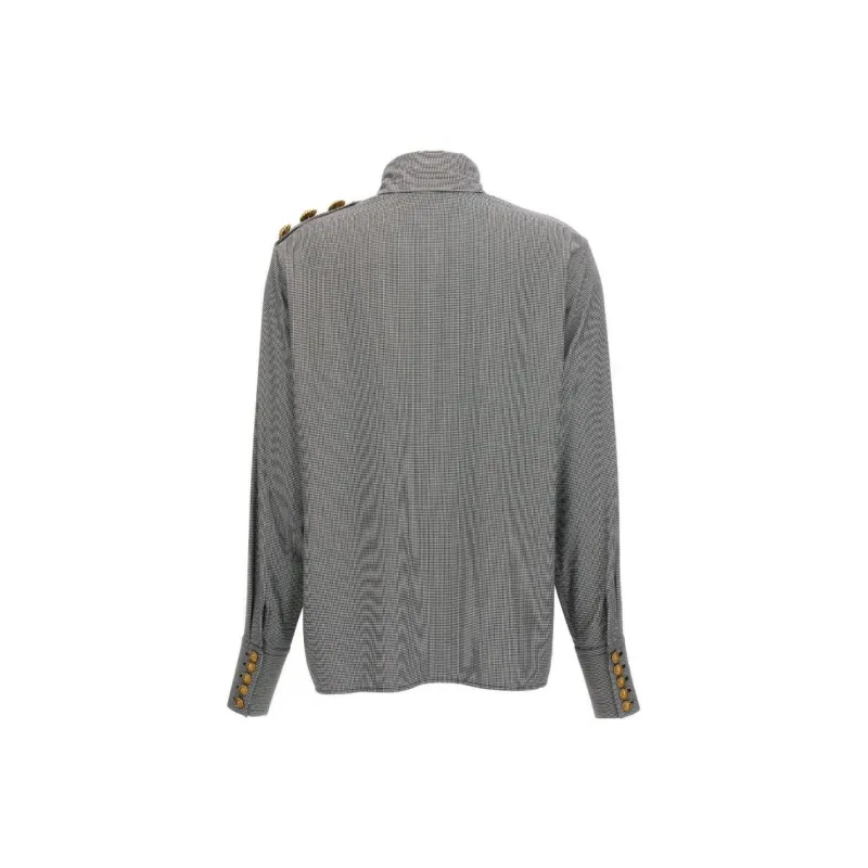 BALMAIN Shirts Women's Gray-1