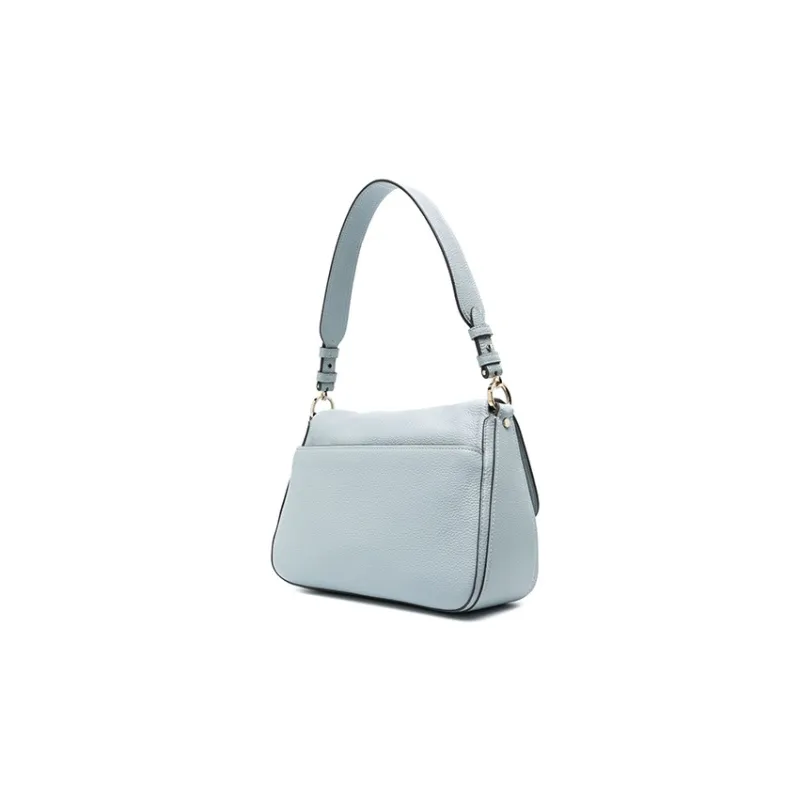 Kate Spade Hudson Grained Calfskin Handbag Shoulder Bag Crossbody Bag Women's Sea Blue-1
