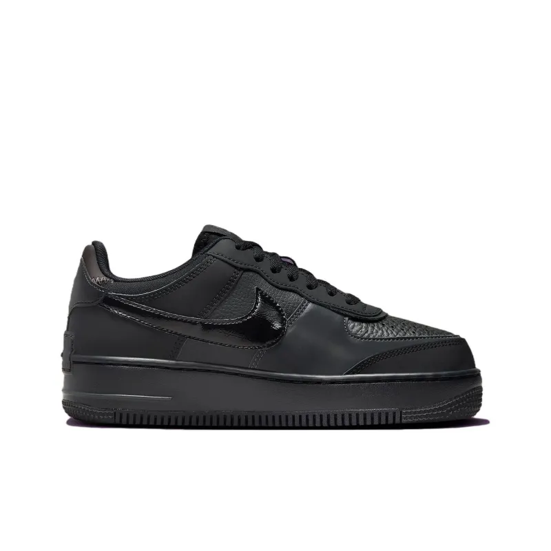 Nike Air Force 1 Shadow Triple Black Women's-1