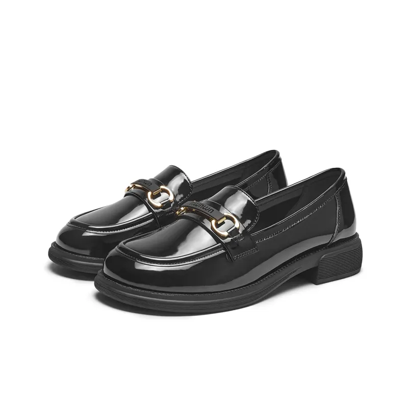 Hotwind Loafers Women's Black/Beige-6