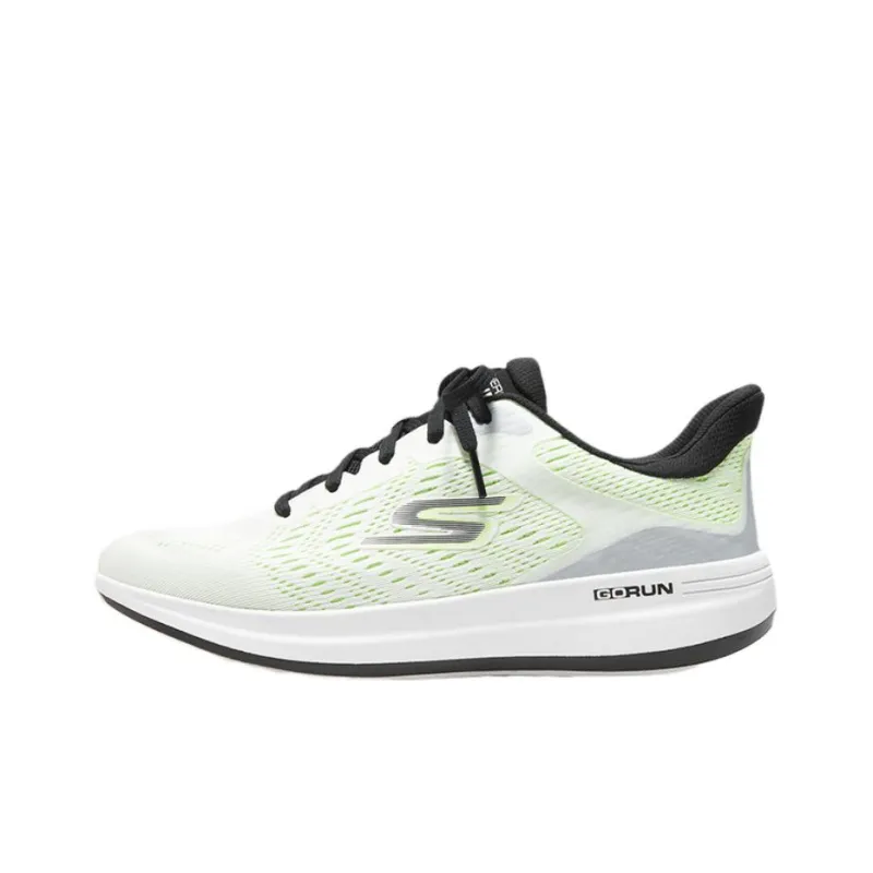 Skechers Go Run Shoes 'Green White'-0