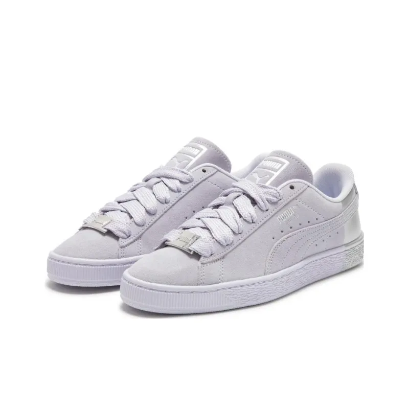 Puma Suede Light Purple Silver-2