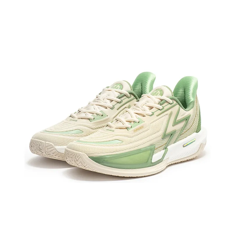 361° BIG3 4.0 Quick Pro Basketball Shoes Men Low Top Beige-2