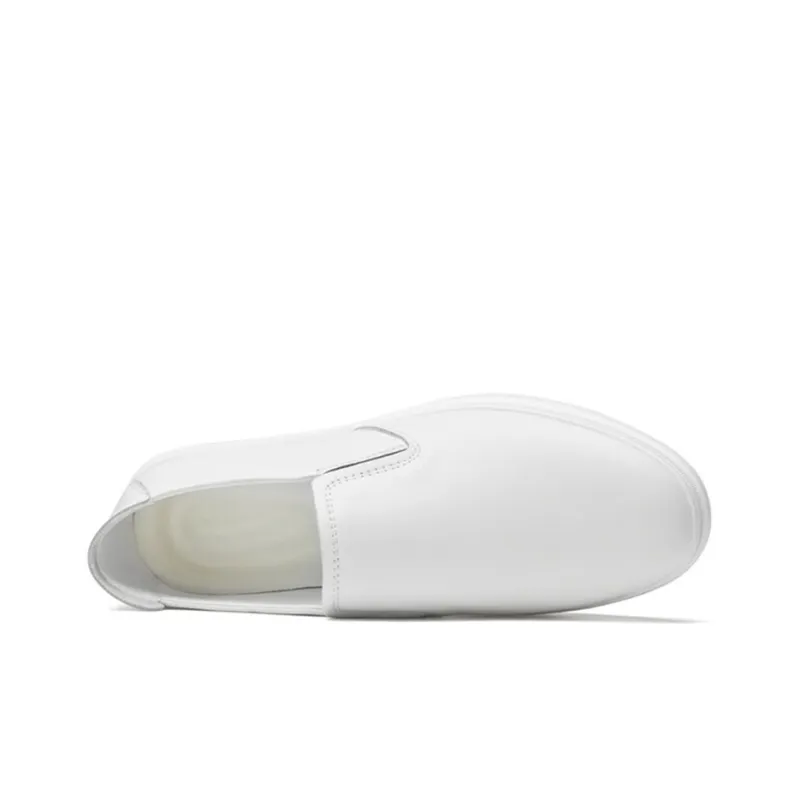 IMLINFEI Loafers Men Low Top Black/White-2