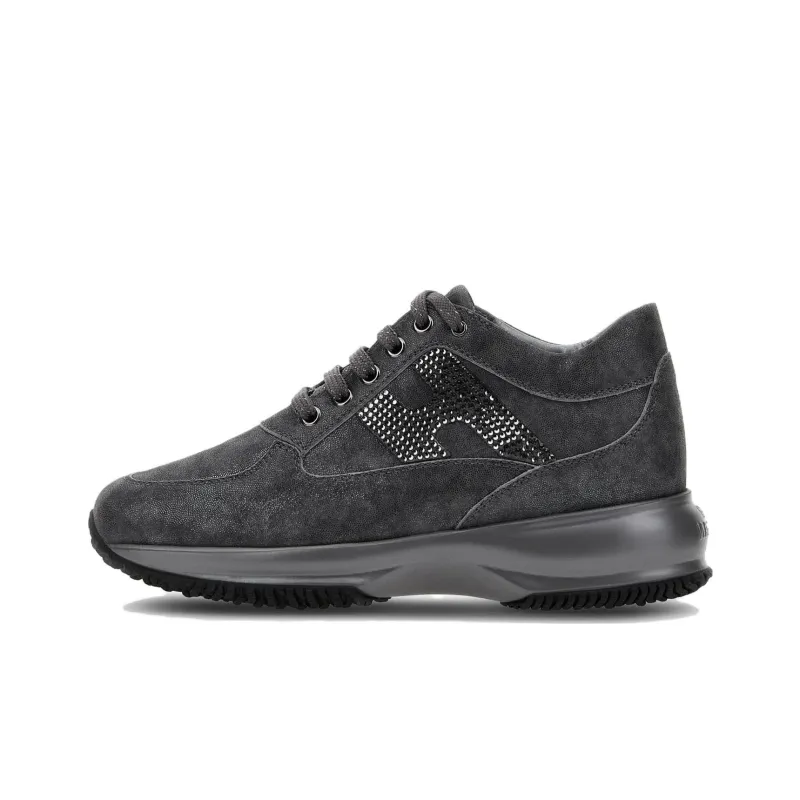 HOGAN Interactive Crystal-embellished Sneakers-0