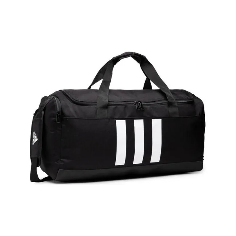 Adidas Cotton Travel Bag Gym Bag Shoulder Bag Crossbody Bag Handbag Regular Unisex Black-1