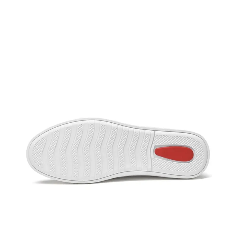 IMLINFEI Loafers Men Low Top Black/White-11