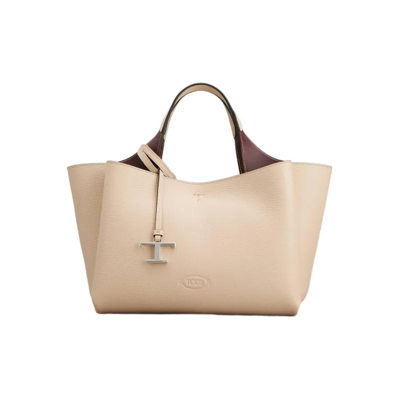 TOD'S Logo Plaque Top Handle Bag-0